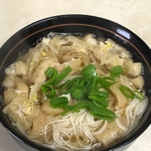 白菜にゅうめん